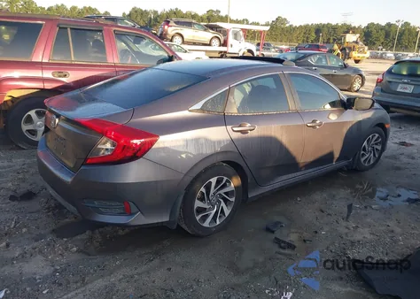 2016 Honda Civic Ex из США, поврежденный, VIN 19XFC2F76GE048024